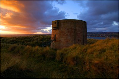 Another sunset at the Martello Tower (Magilligan Point)