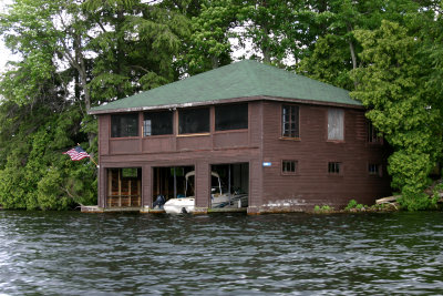 Boathouse - Newboro Lake, Ontario