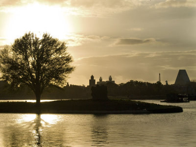 Light over Epcot