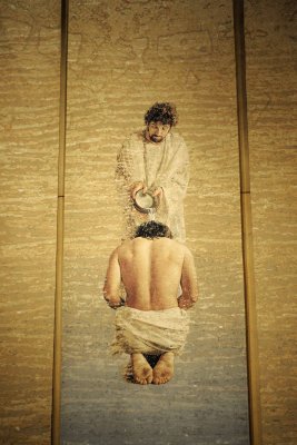 73_Tapestry showing Jesus being baptized.jpg