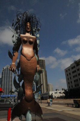 Downtown Mermaid Sculpture.JPG