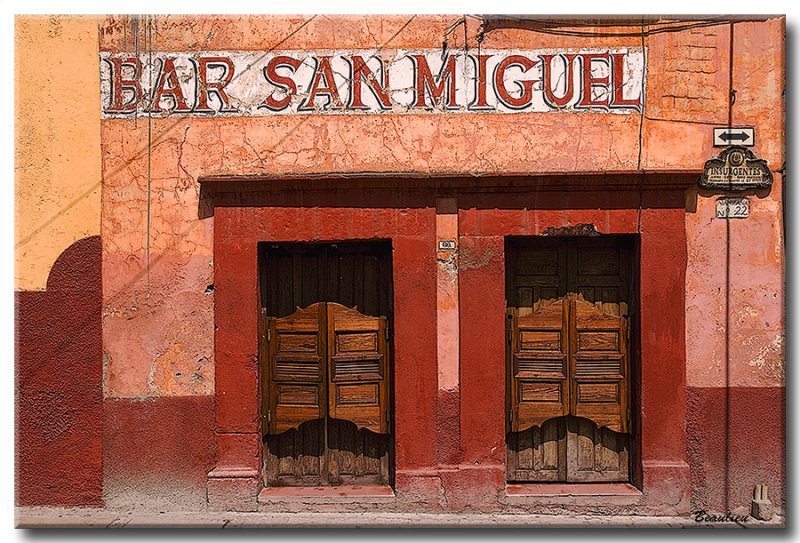 Las puertas de San Miguel de Allende, Mexico