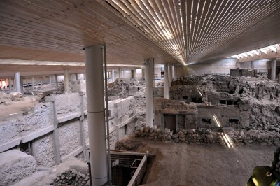 22 Santorini -The Akrotiri Village 1600 B.C.
