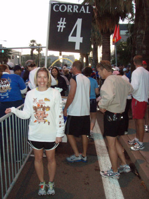 Kara ready to go into corral #4