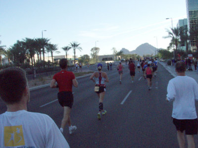 Mile 8 - Heading East on Camelback