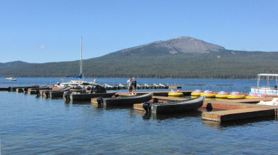 Diamond Lake (Mt. Bailey in Background)