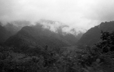 Scenery between Mocoa and Pasto