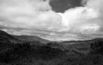 Scenery between Mocoa and Pasto