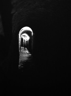 Tunnels inside Castillo de San felipe (San Felipe Fortress)
