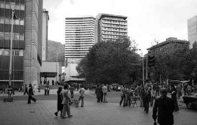 Street scene in Bogota