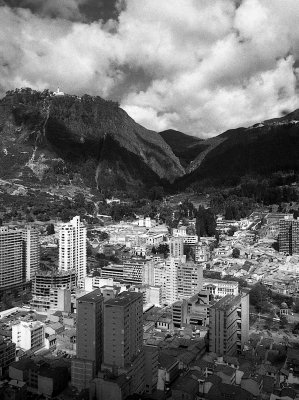 View of downtown Bogota