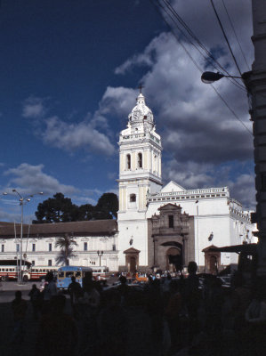 Colonial area of Quito