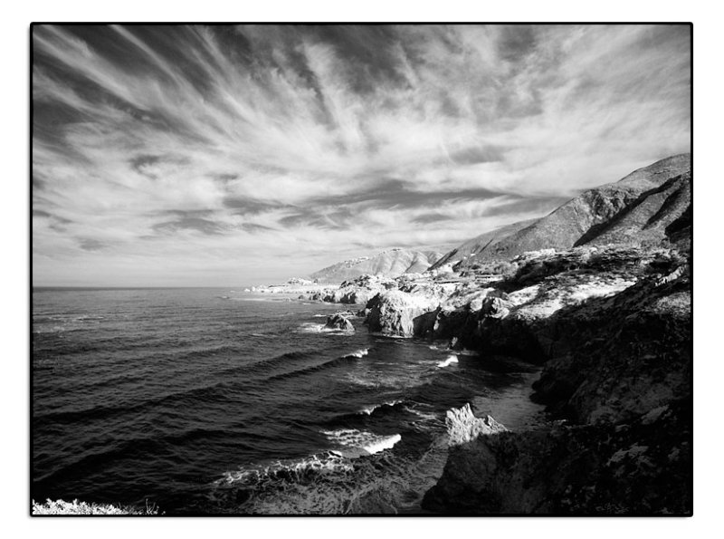 Big Sur Coast Line - IR