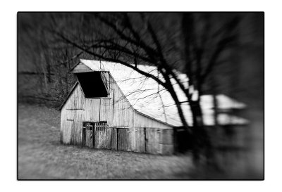 Shots of an Old Barn in Williamson County
