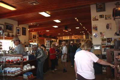 Inside Visitor Center