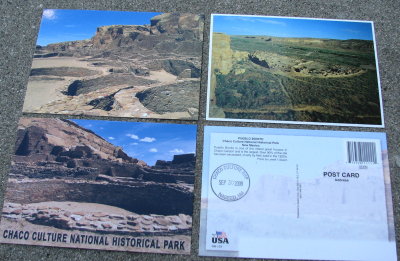 Chaco Culture postcards