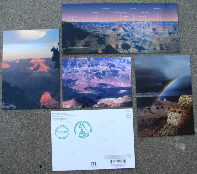 Grand Canyon postcards