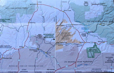 Hovenweep map