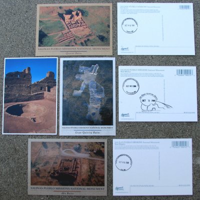 Salinas Pueblo postcards