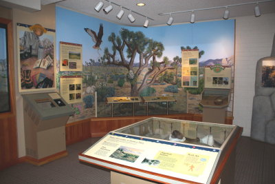 Oasis Visitor Center exhibit