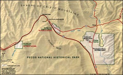 Pecos map