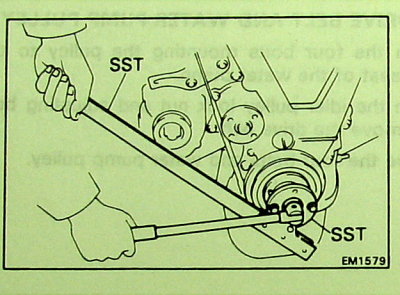 Toyota special service tool (SST)