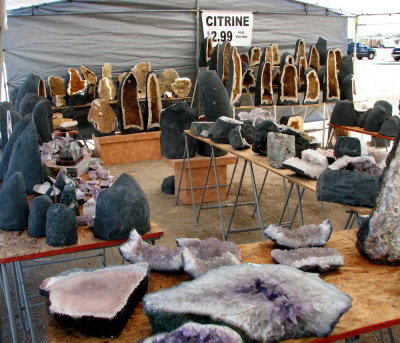 Citrine crytals
