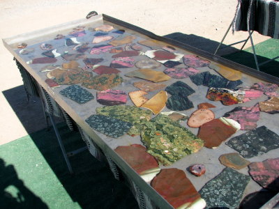 Slabs of rock