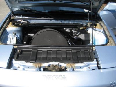 Front trunk with radiator cover