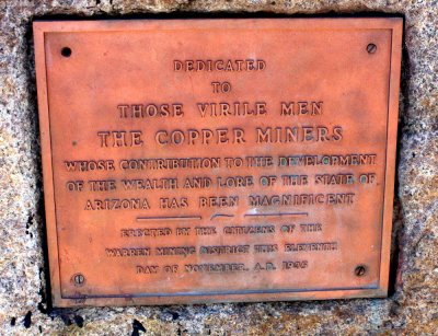 Memorial to Copper Miners