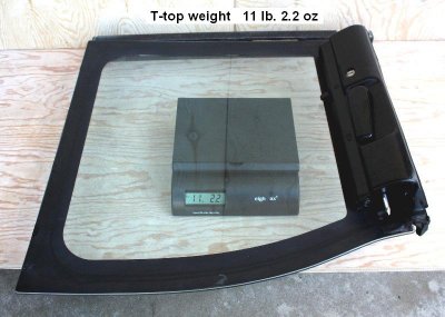 T-top weight