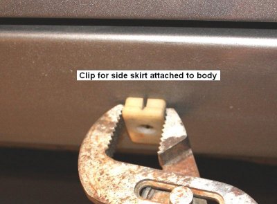 side skirt clip