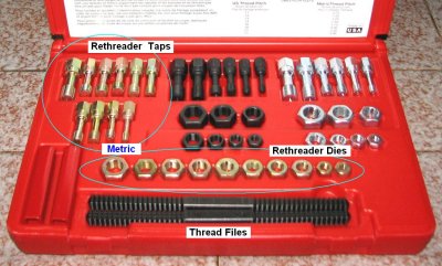 48 piece thread restorer kit