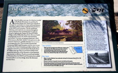 Rest Area local history sign