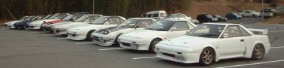 aw11 lineup in Japan