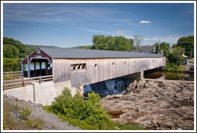 Bath-Haverhill Covered Bridge   -  No. 27