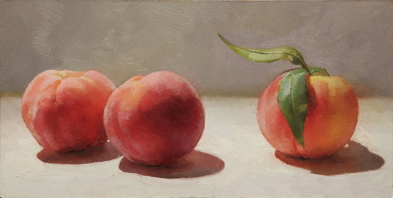 3 Peaches 8 x 15