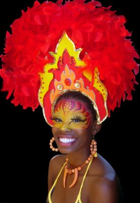Caras del Carnaval de Barranquilla