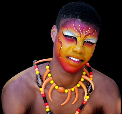 Caras del Carnaval de Barranquilla
