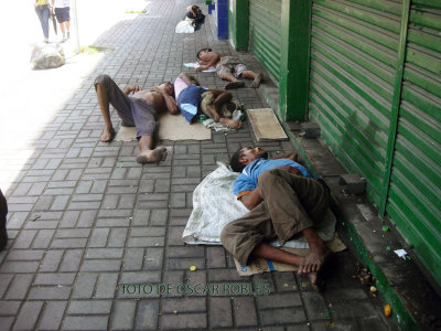 Cuerpos desamparados y malolientes por todas las calles de Barranquilla