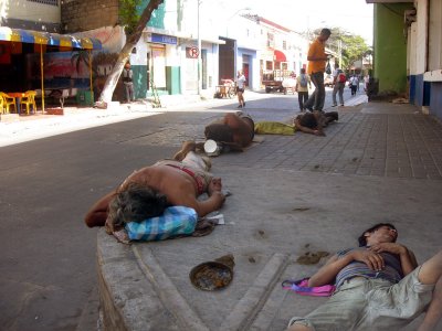 En todas las esquinas de Barranquilla  reina la miseria