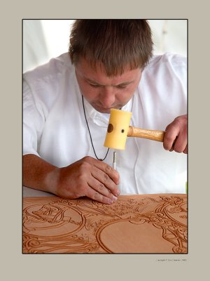 Carved Leather