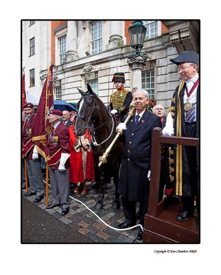 Horse and Rider,  Royal Horse Artillery & Members of the Airborne Association.