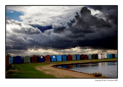 Storm Clouds at Brightlingsea Essex