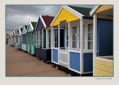 Southwold's Famous Beach Huts.