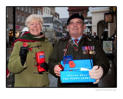Royal British Legion Poppy Sellers
