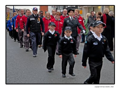 From the very young to the very old, joined in the Act of Remembrance 