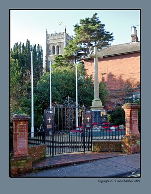 The War Memorial Woodbridge Suffolk