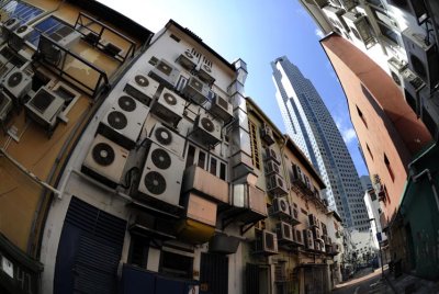 Aircon Street in Singapore