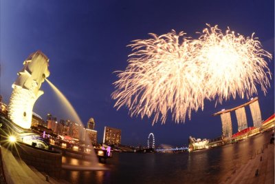 Singapore 45th National Day 9 Aug 2010